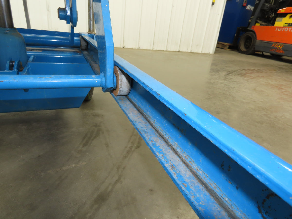 Southworth Dandy 800kg 1760lbs Manual Hydraulic Mobile Scissor Lift Cart 46x41"