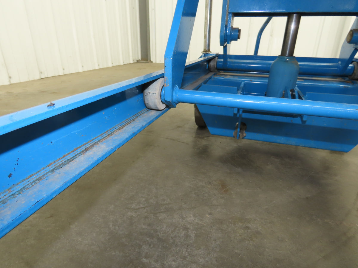 Southworth Dandy 800kg 1760lbs Manual Hydraulic Mobile Scissor Lift Cart 46x41"