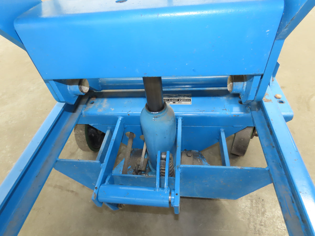 Southworth Dandy 800kg 1760lbs Manual Hydraulic Mobile Scissor Lift Cart 46x41"