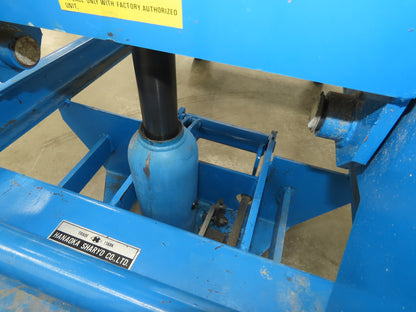 Southworth Dandy 800kg 1760lbs Manual Hydraulic Mobile Scissor Lift Cart 46x41"