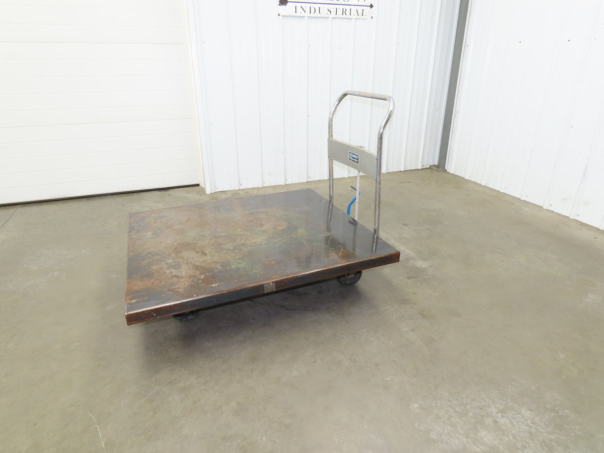 Southworth Dandy 800kg 1760lbs Manual Hydraulic Mobile Scissor Lift Cart 46x41"
