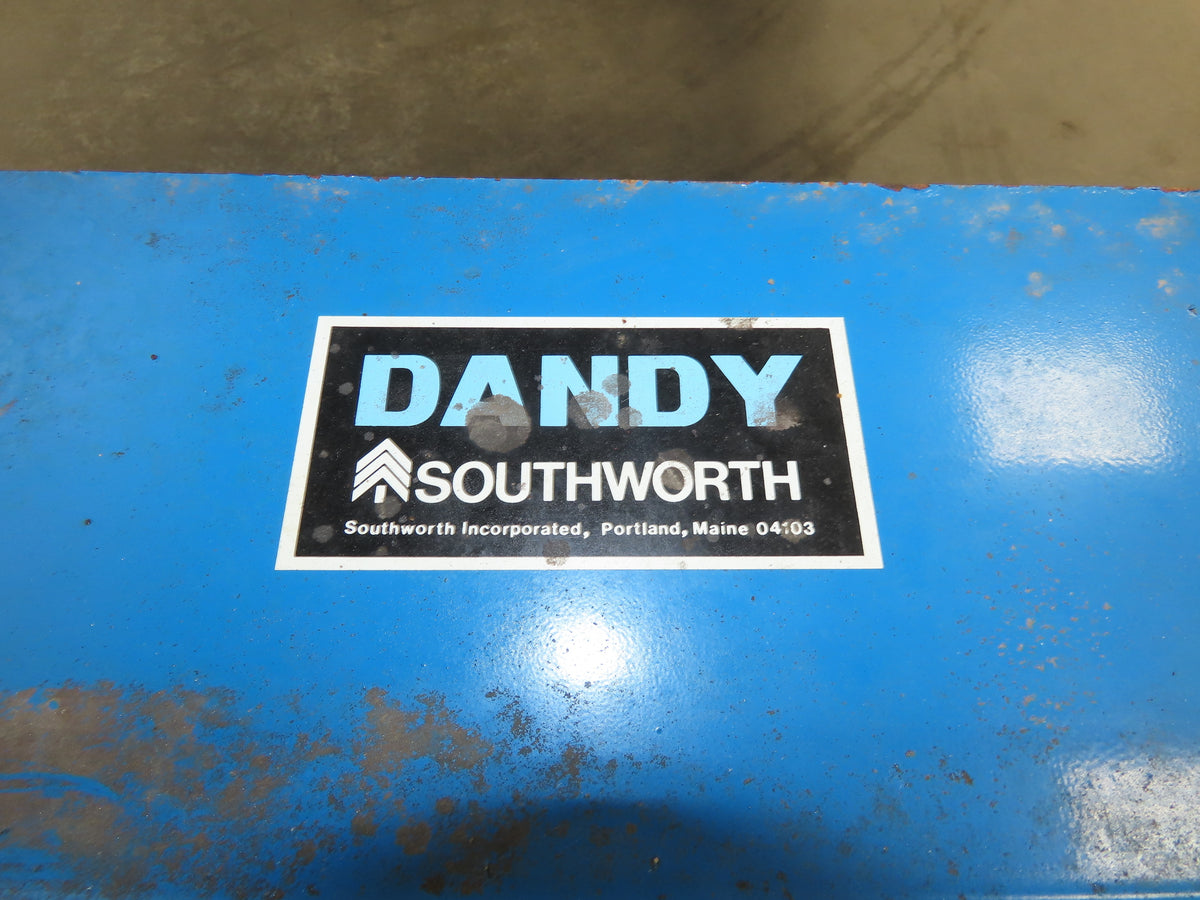 Southworth Dandy 800kg 1760lbs Manual Hydraulic Mobile Scissor Lift Cart 46x41"