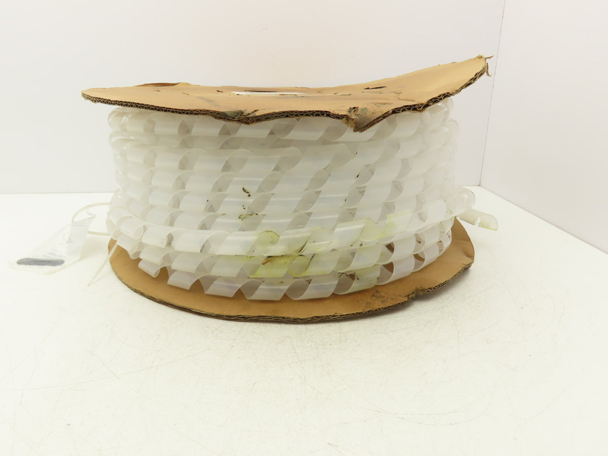 Panduit T100F-C Spiral Wrap Cable Sleeve Tubing 1"x 100' Polyethylene Natural