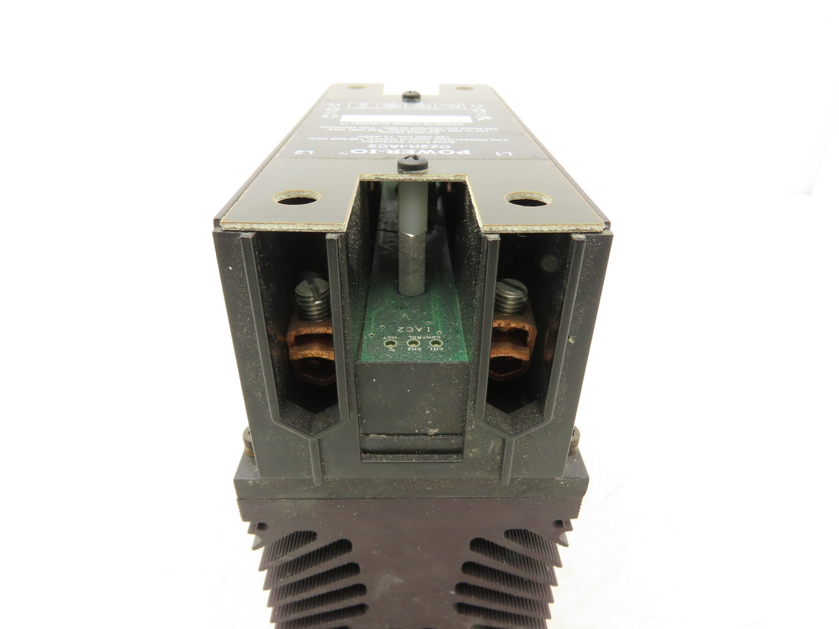 Power-IO CZ2H-IAC2 Solid State Contactor 2-Channel 100A 480VAC 120-240VAC Input