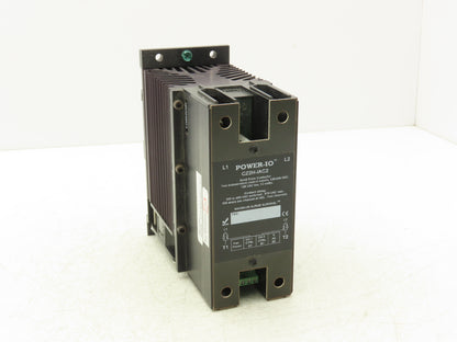Power-IO CZ2H-IAC2 Solid State Contactor 2-Channel 100A 480VAC 120-240VAC Input