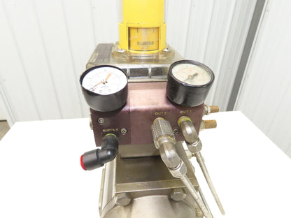 Tufline 067 2" Flanged Plug Valve with DA125 Pneumatic Actuator & K10 Positioner