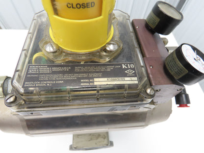 Tufline 067 2" Flanged Plug Valve with DA125 Pneumatic Actuator & K10 Positioner
