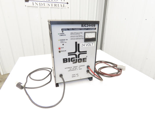 Big Joe BJC2440B 24VDC Pallet Jack Automatic Smart Battery Charger 115V 1PH