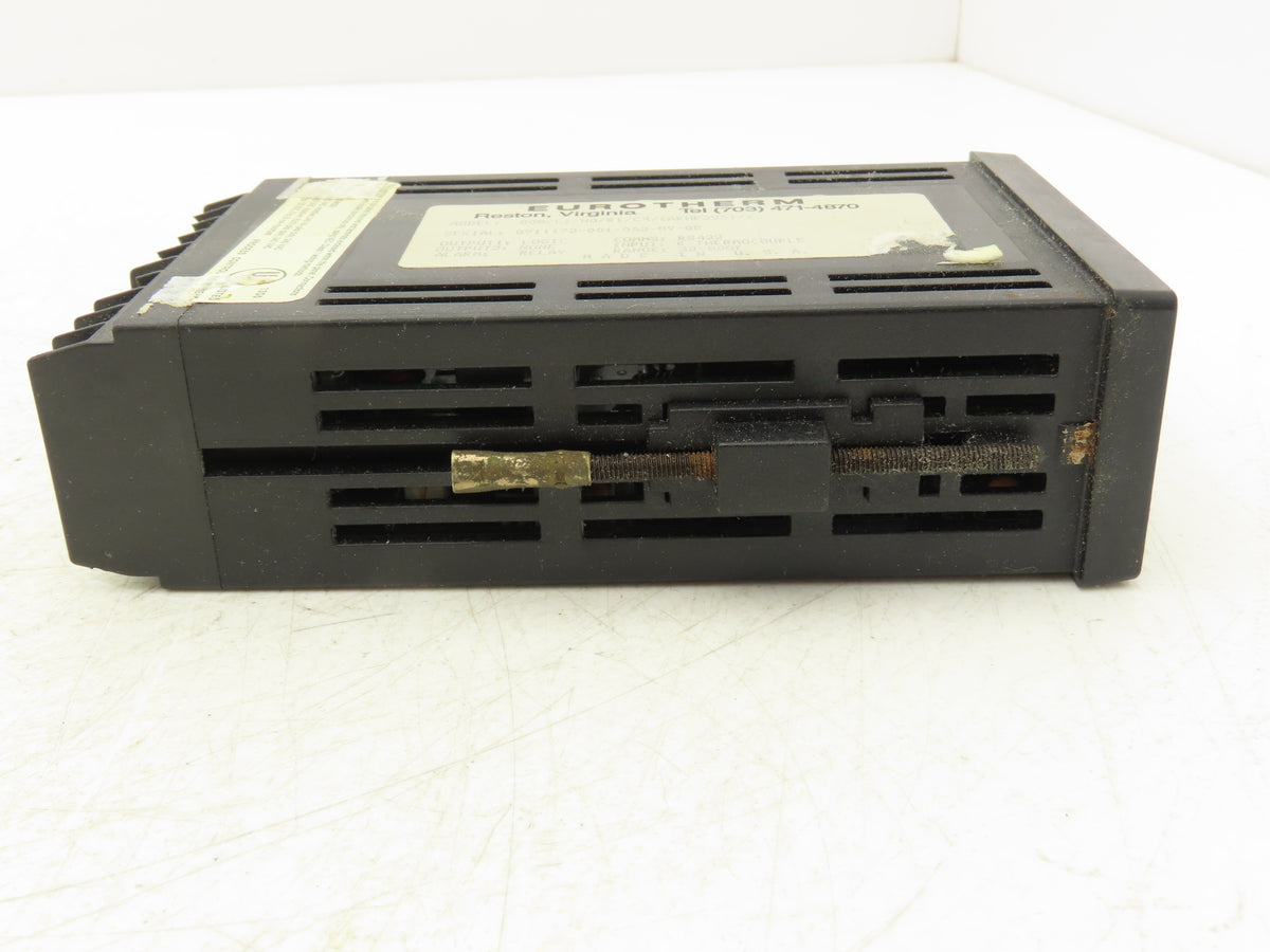 Eurotherm 808/L1/NO/R1/C4 1/8 DIN Temperature Controller K TC RS422 32-800°F