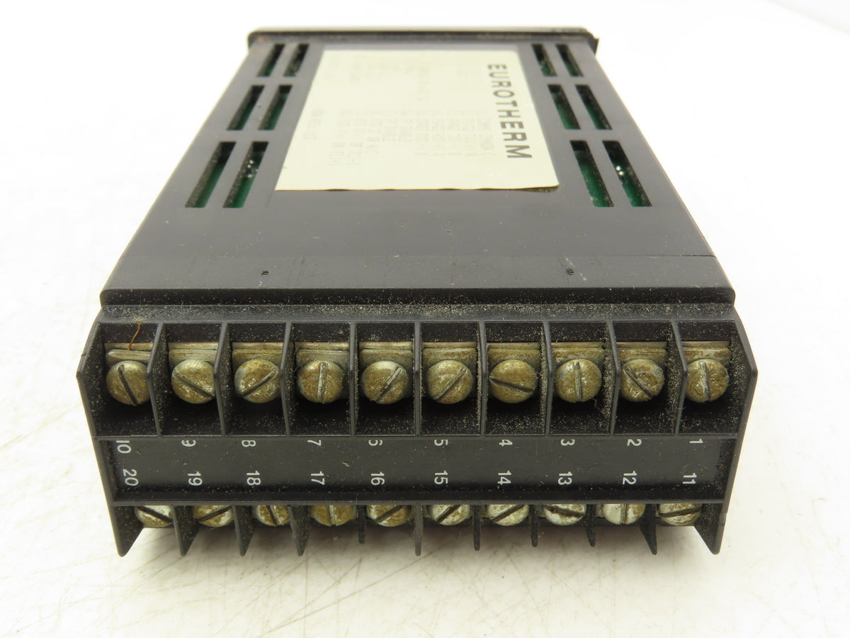 Eurotherm 808/L1/NO/R1/C4 1/8 DIN Temperature Controller K TC RS422 32-800°F