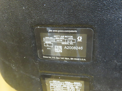 IBC Tote MH/RV Roofing Glue Delivery Graco Dura-Flo 30D 2-Ball 30:1 Piston Pump