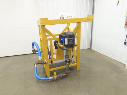 IBC Tote MH/RV Roofing Glue Delivery Graco Dura-Flo 30D 2-Ball 30:1 Piston Pump