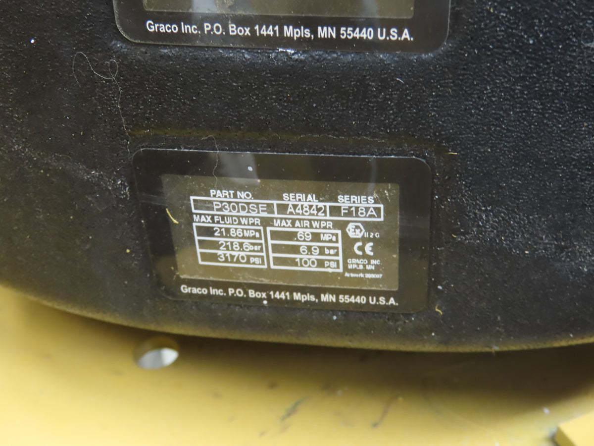 IBC Tote MH/RV Roofing Glue Delivery Graco Dura-Flo 30D 2-Ball 30:1 Piston Pump