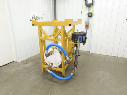 IBC Tote MH/RV Roofing Glue Delivery Graco Dura-Flo 30D 2-Ball 30:1 Piston Pump