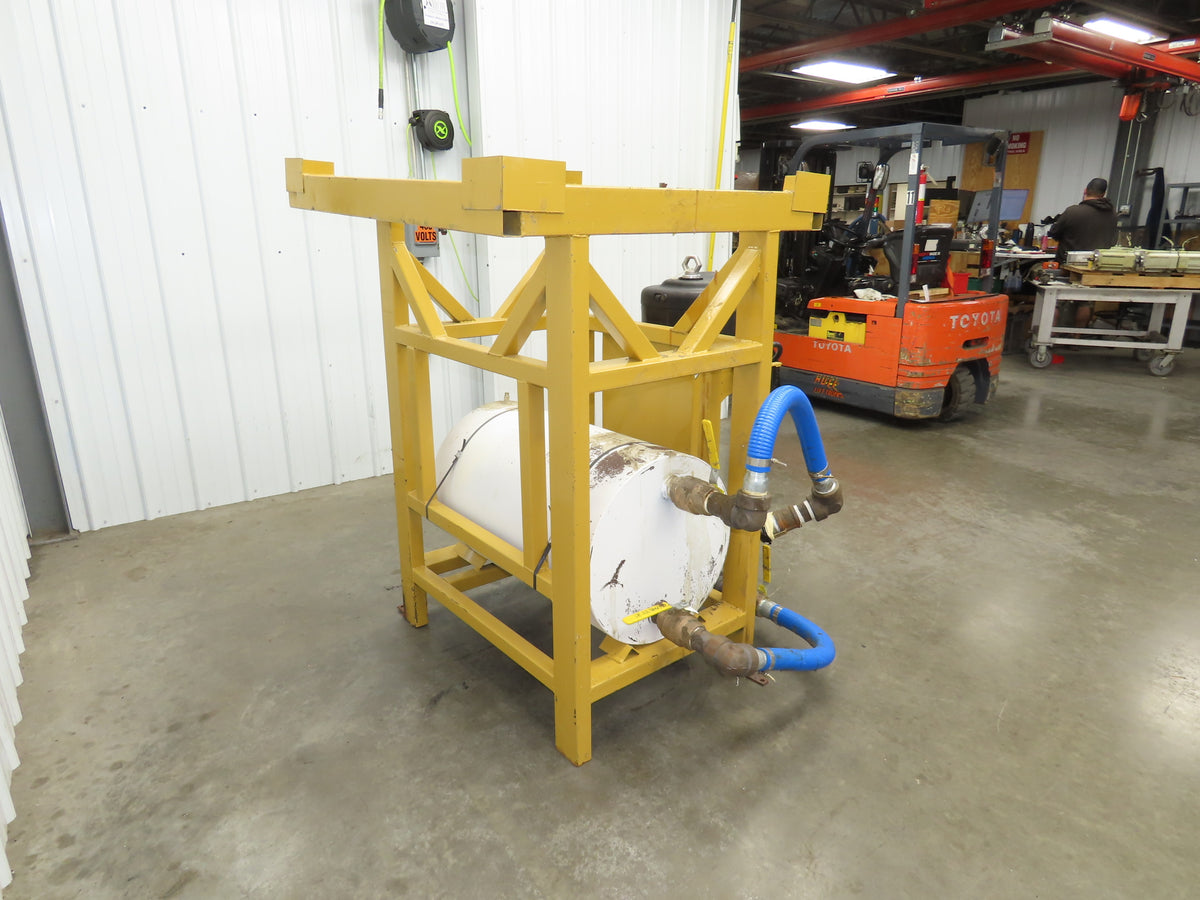 IBC Tote MH/RV Roofing Glue Delivery Graco Dura-Flo 30D 2-Ball 30:1 Piston Pump