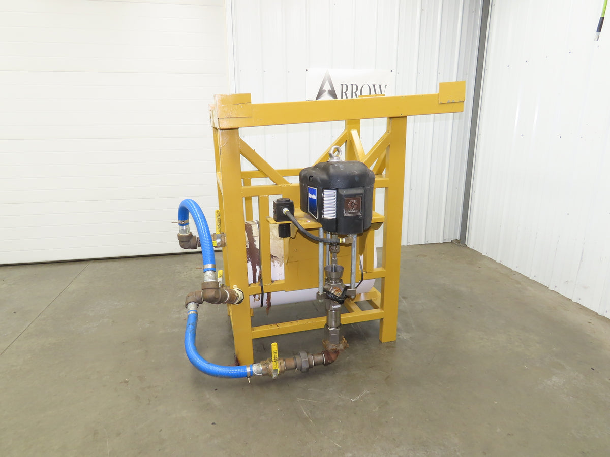 IBC Tote MH/RV Roofing Glue Delivery Graco Dura-Flo 30D 2-Ball 30:1 Piston Pump