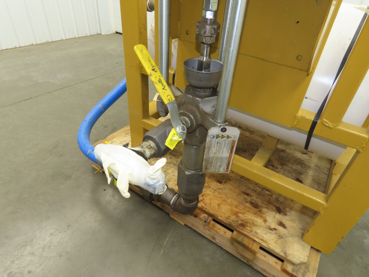 IBC Tote MH/RV Roofing Glue Delivery Graco Dura-Flo 220cc 30D 30:1 Pump