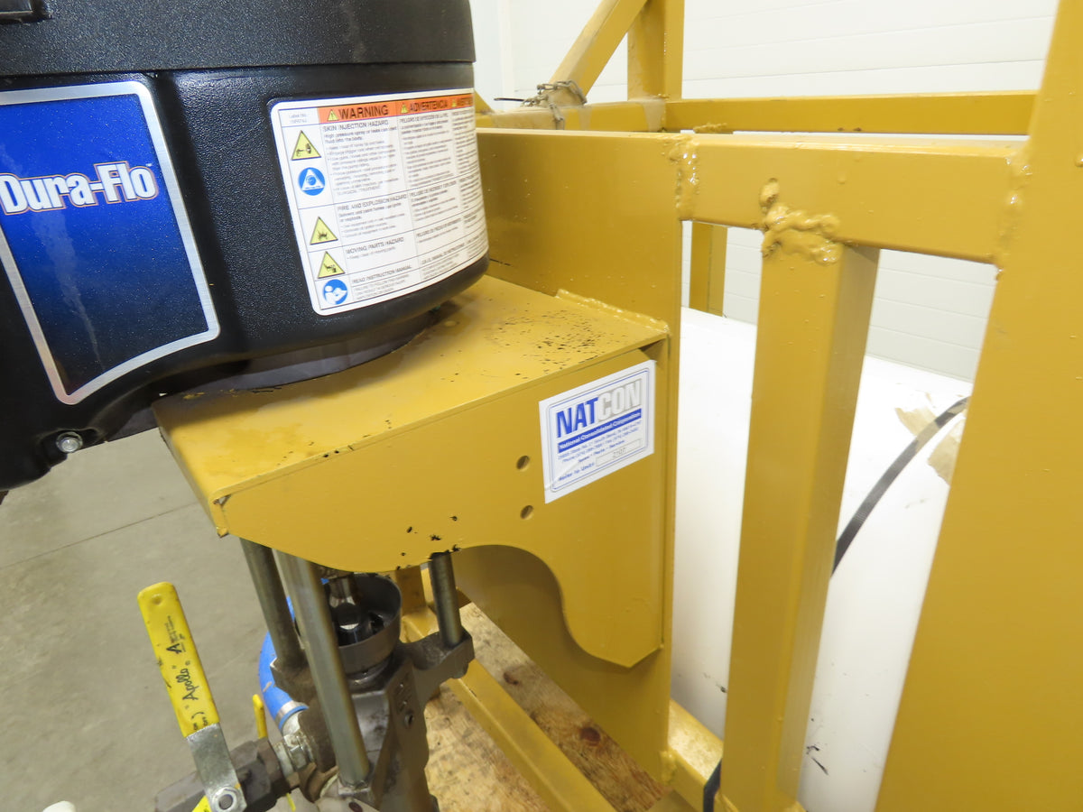 IBC Tote MH/RV Roofing Glue Delivery Graco Dura-Flo 220cc 30D 30:1 Pump