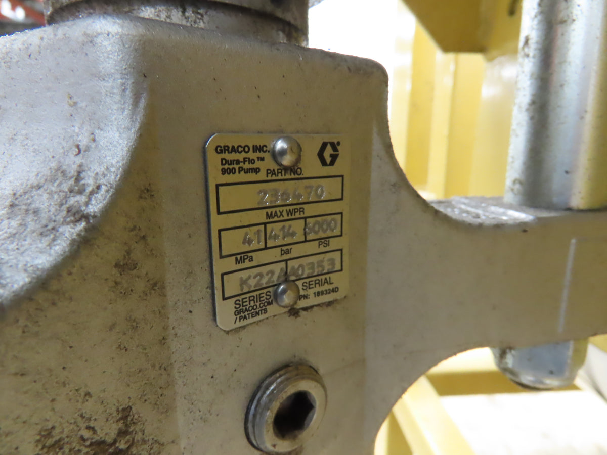 IBC Tote MH/RV Roofing Glue Delivery Graco Dura-Flo 220cc 30D 30:1 Pump