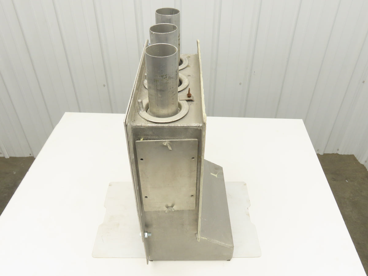 VTB Distribution Vacuum Take-Off Box Bulk Material Conveying 2.5"Tube 3-Port