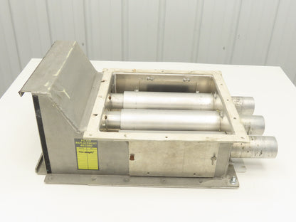 VTB Distribution Vacuum Take-Off Box Bulk Material Conveying 2.5"Tube 3-Port