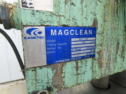 Kanetec Magclean MS-12F Magnetic Oil Separator Coolant Filtration System 1600 L