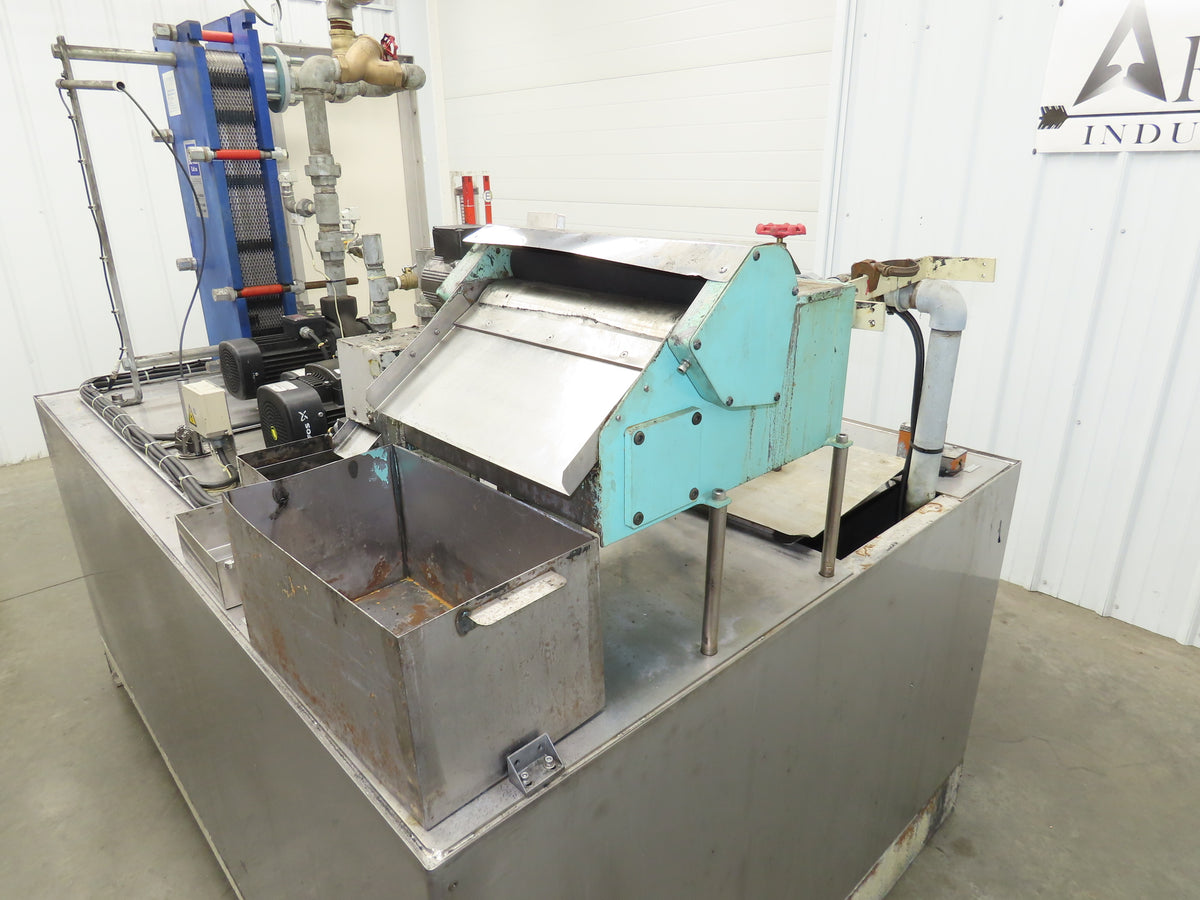 Kanetec Magclean MS-12F Magnetic Oil Separator Coolant Filtration System 1600 L