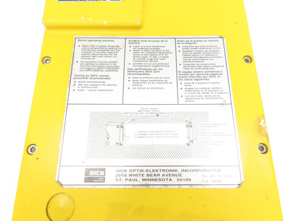 Sick LVU 706-2221 Safety Light Curtain Control Unit 690mm 120V