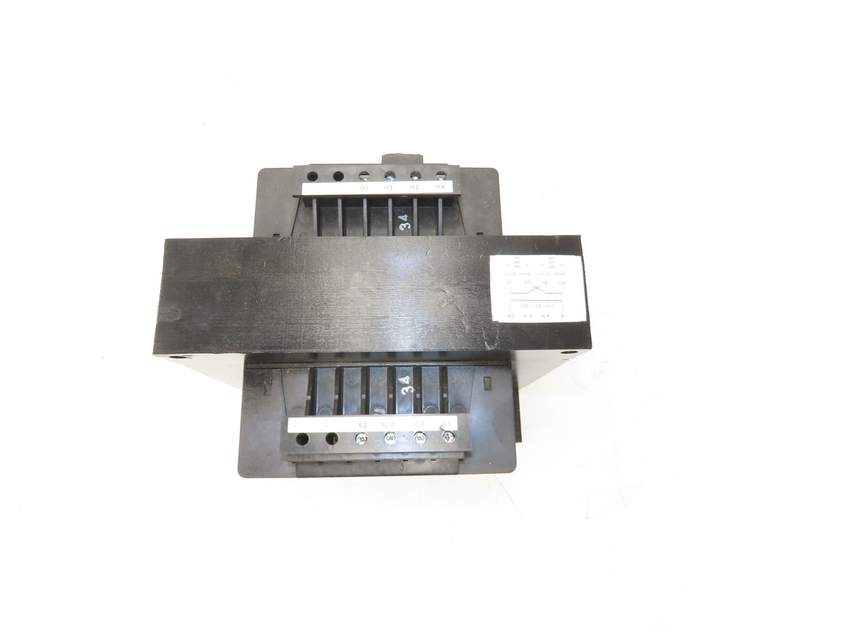 Siemens MTG3000A Industrial Control Transformer 3KVA HV: 240-480V LV: 120V 1PH