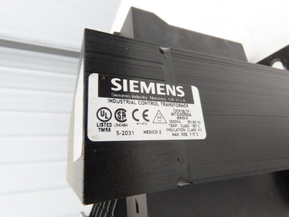 Siemens MTG3000A Industrial Control Transformer 3KVA HV: 240-480V LV: 120V 1PH