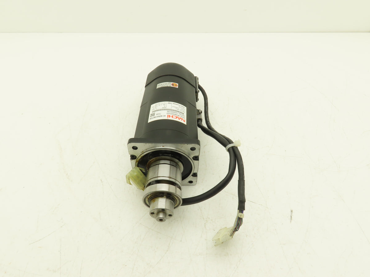 Nachi-Fujikoshi MSM082Q2D AC Servo Motor 750W 3000 RPM 2.4 Nm With Encoder