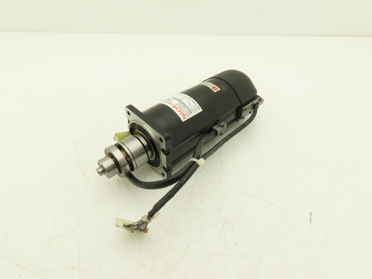 Nachi-Fujikoshi MSM082Q2D AC Servo Motor 750W 3000 RPM 2.4 Nm With Encoder
