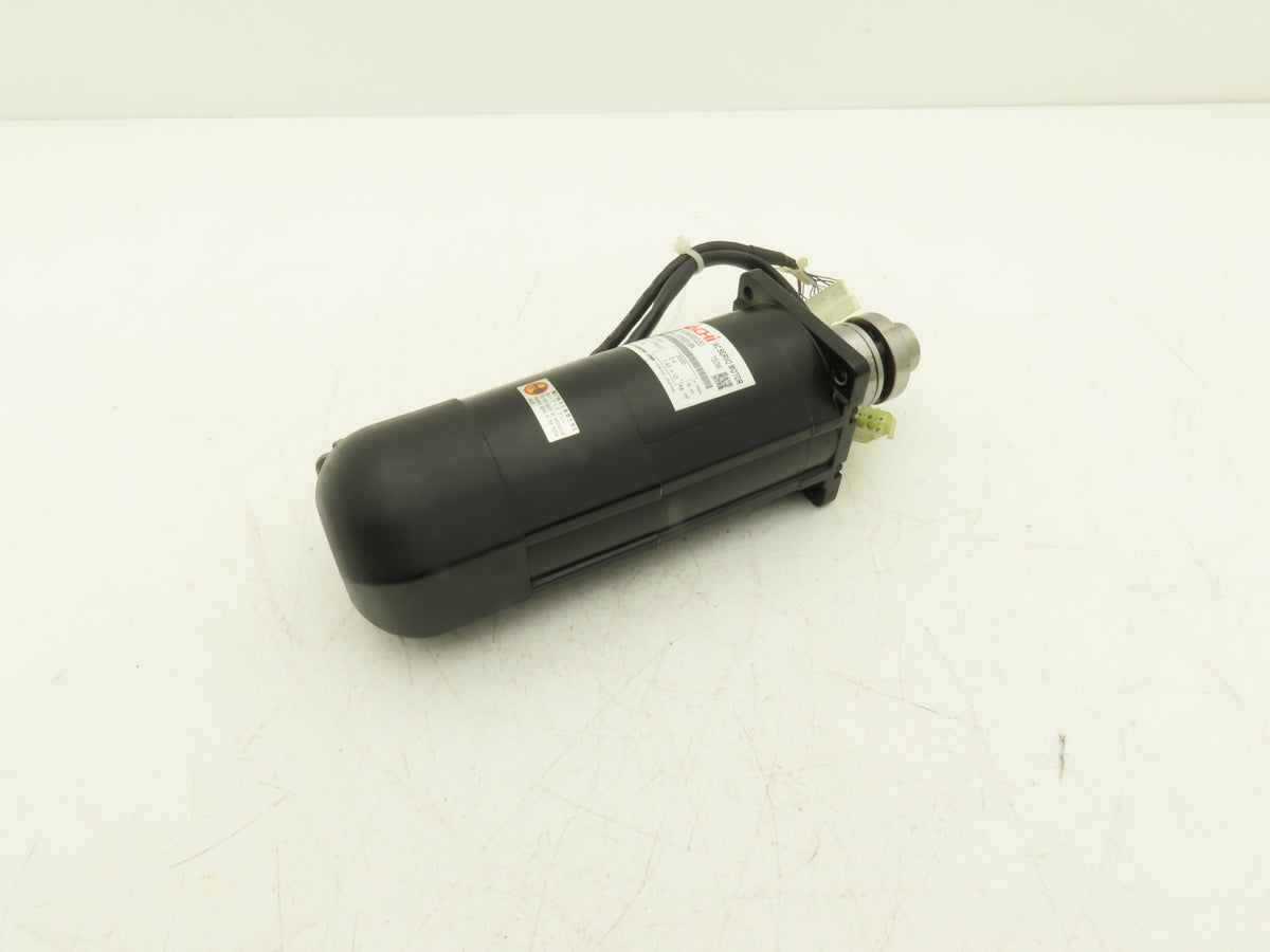 Nachi-Fujikoshi MSM082Q2D AC Servo Motor 750W 3000 RPM 2.4 Nm With Encoder