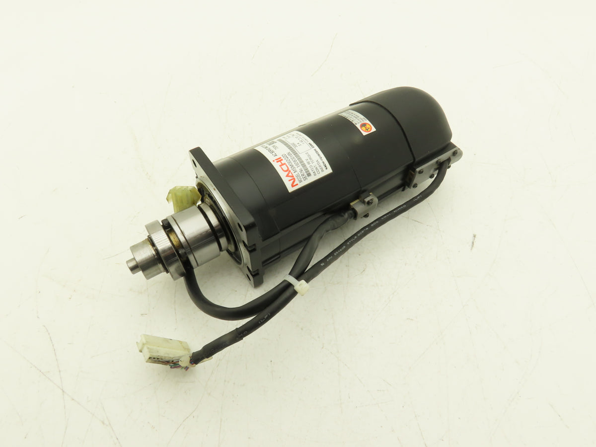 Nachi-Fujikoshi MSM082Q2D AC Servo Motor 750W 3000 RPM 2.4 Nm With Encoder
