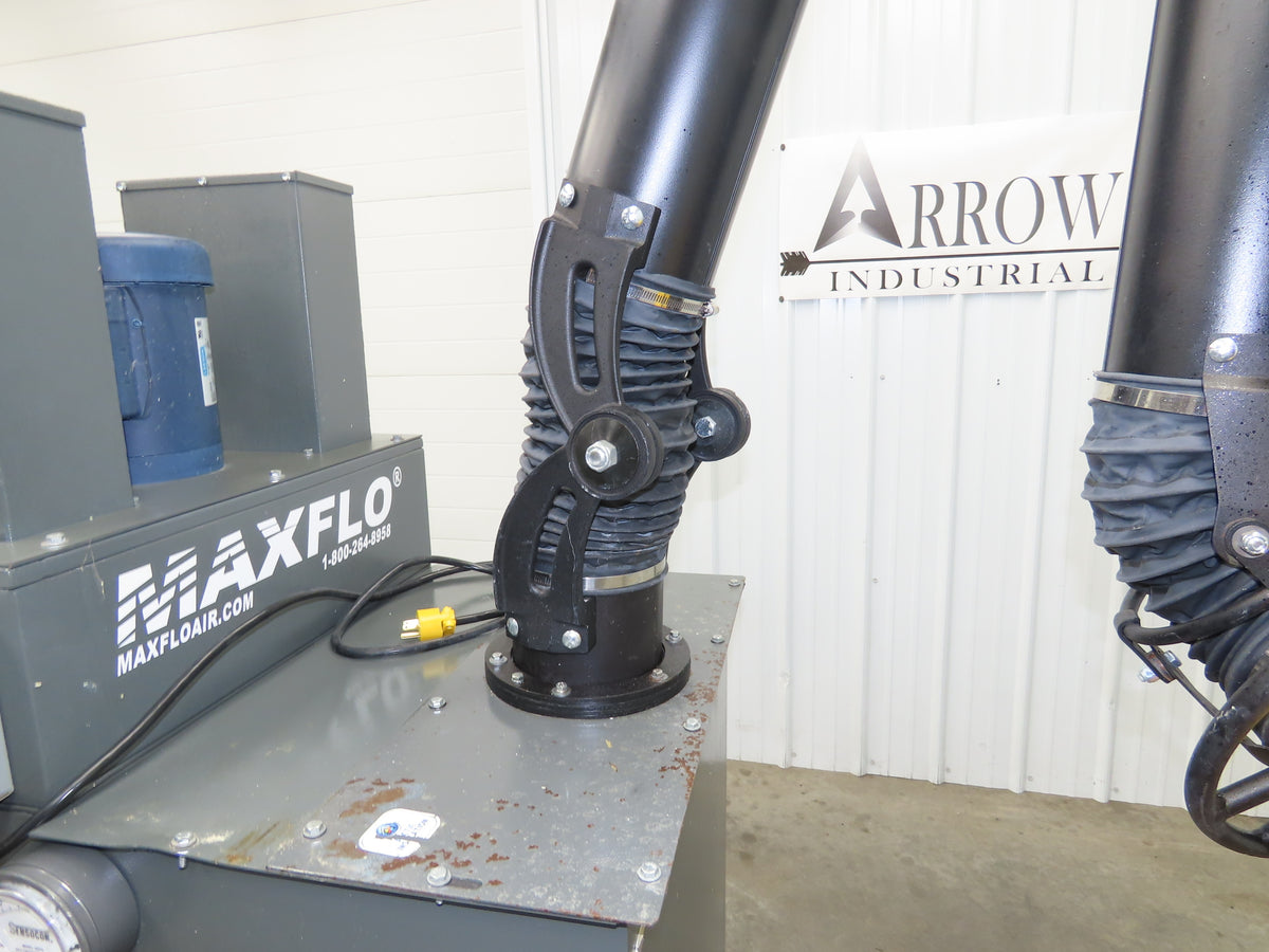 DiversifiedAir MAXFLO Welding Fume Extractor Mobile 1000CFM 115V 1.5Hp 10' Arm