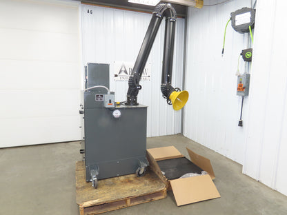 DiversifiedAir MAXFLO Welding Fume Extractor Mobile 1000CFM 115V 1.5Hp 10' Arm