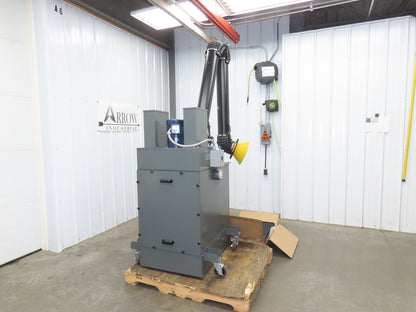 DiversifiedAir MAXFLO Welding Fume Extractor Mobile 1000CFM 115V 1.5Hp 10' Arm