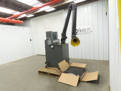 DiversifiedAir MAXFLO Welding Fume Extractor Mobile 1000CFM 115V 1.5Hp 10' Arm