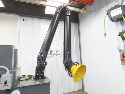DiversifiedAir MAXFLO Welding Fume Extractor Mobile 1000CFM 115V 1.5Hp 10' Arm