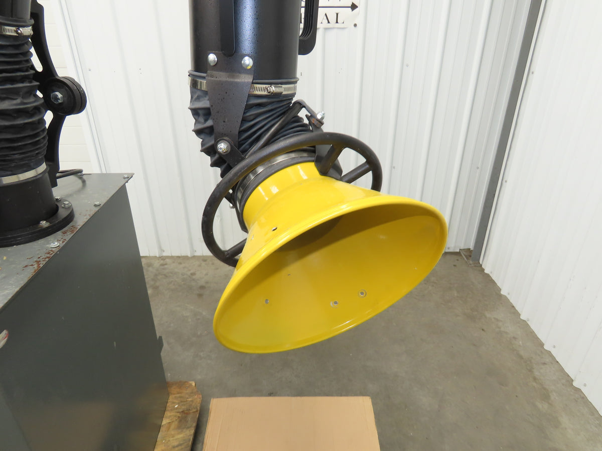 DiversifiedAir MAXFLO Welding Fume Extractor Mobile 1000CFM 115V 1.5Hp 10' Arm