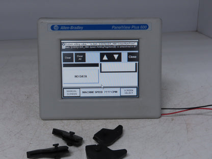 Allen Bradley 2711P-T6M5D8 PanelView Plus 600 Touch Screen Ser A 24VDC 5.7"