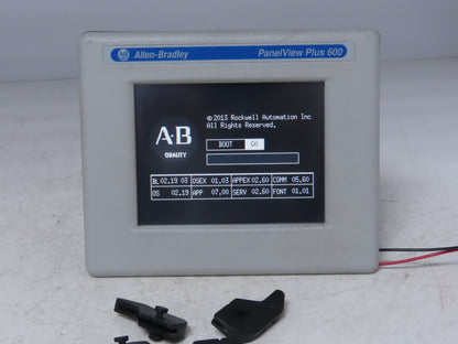 Allen Bradley 2711P-T6M5D8 PanelView Plus 600 Touch Screen Ser A 24VDC 5.7"