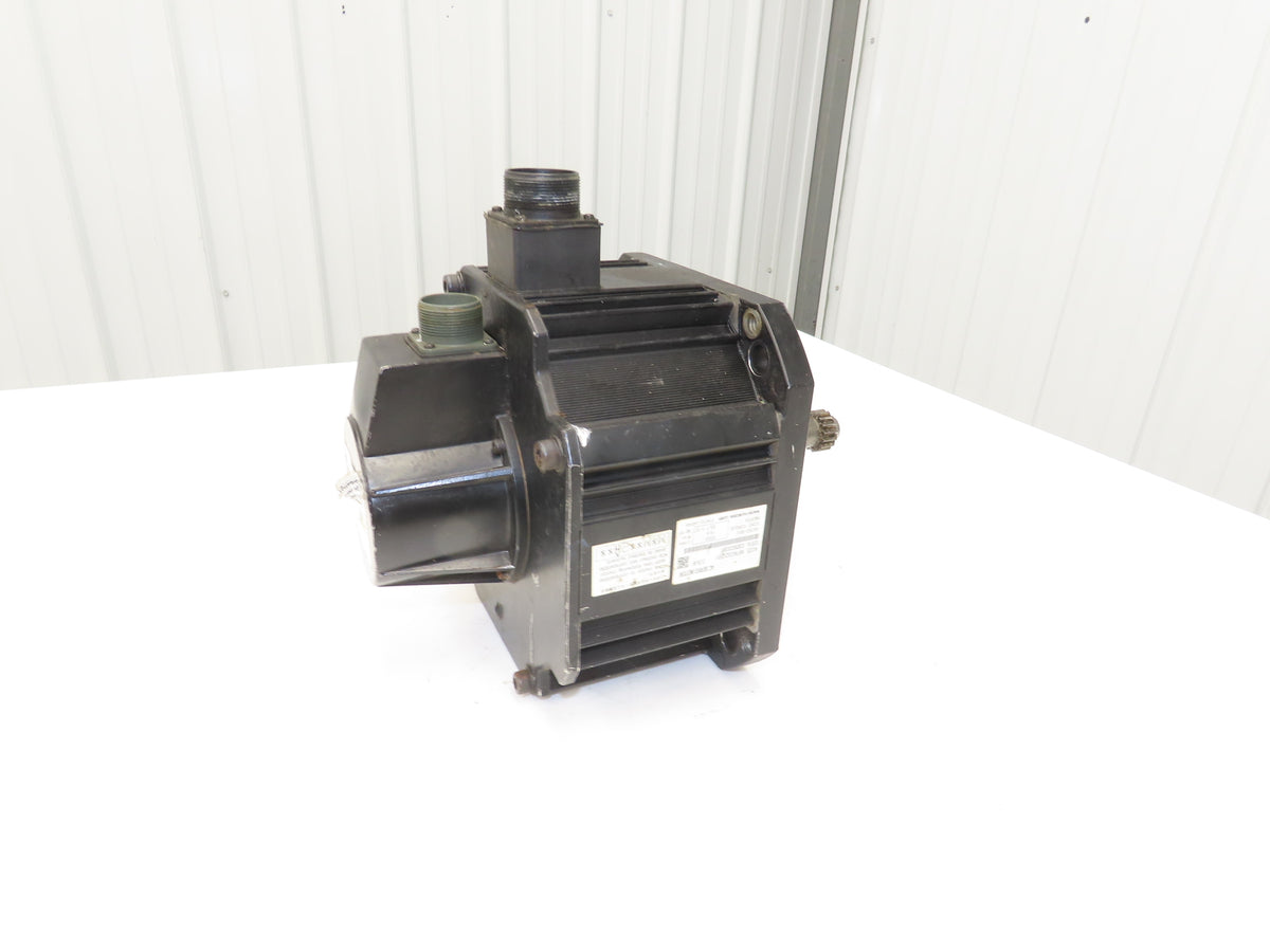 Nachi-Fujikoshi MFM352Q5V AC Servo Motor 3.5kW 2000 RPM 16.6 Nm With Encoder