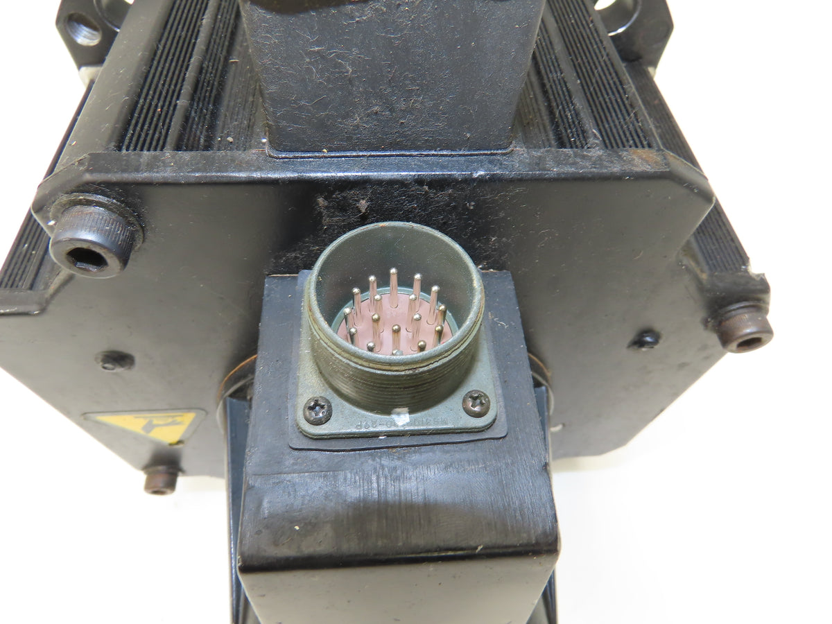 Nachi-Fujikoshi MFM352Q5V AC Servo Motor 3.5kW 2000 RPM 16.6 Nm With Encoder