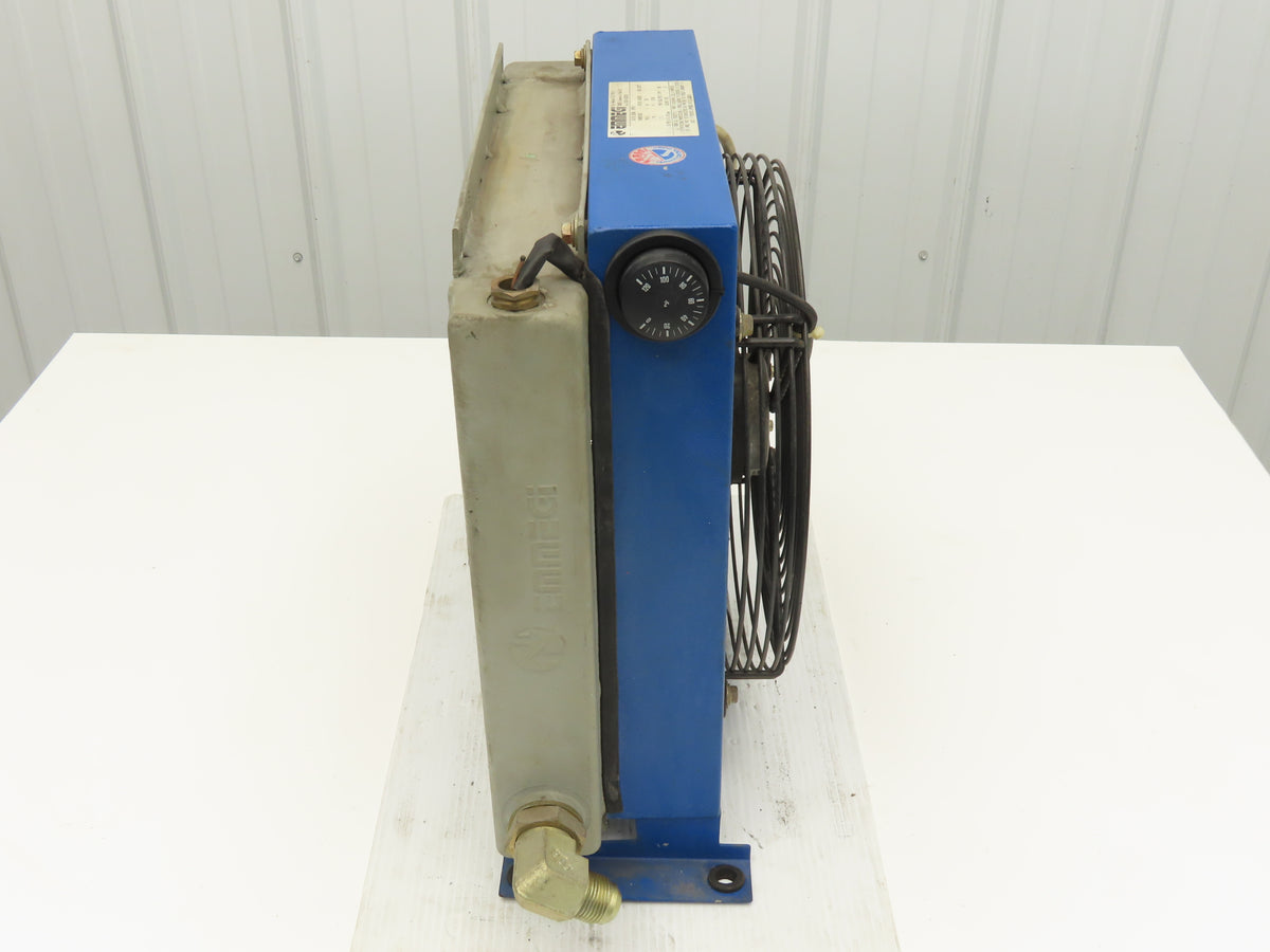 Emmegi 2030k Hydraulic Heat Exchanger Air-Oil Cooler 3-Pass 230V 1PH Thermostat