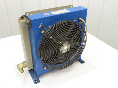 Emmegi 2030k Hydraulic Heat Exchanger Air-Oil Cooler 3-Pass 230V 1PH Thermostat
