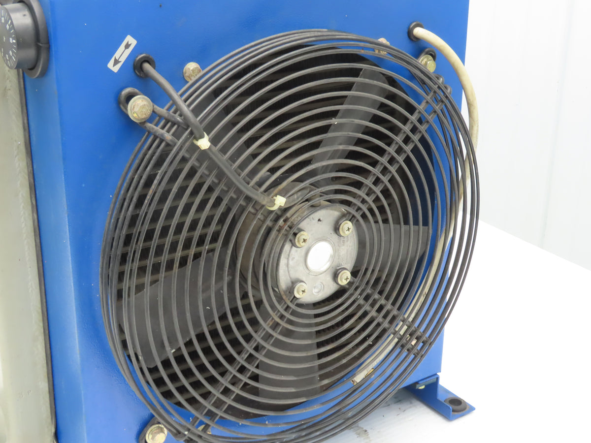 Emmegi 2030k Hydraulic Heat Exchanger Air-Oil Cooler 3-Pass 230V 1PH Thermostat