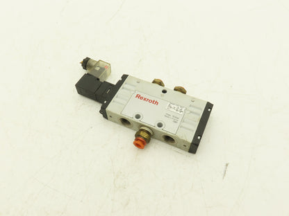 Rexroth R422 101 257 Pneumatic Solenoid Valve 2/5-Way 10 Bar 1/4"NPT 24VDC
