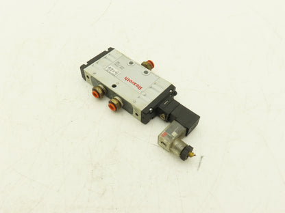 Rexroth R422 101 257 Pneumatic Solenoid Valve 2/5-Way 10 Bar 1/4"NPT 24VDC