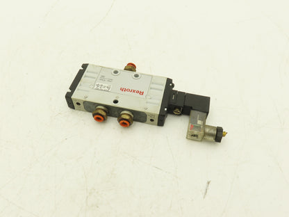 Rexroth R422 101 257 Pneumatic Solenoid Valve 2/5-Way 10 Bar 1/4"NPT 24VDC